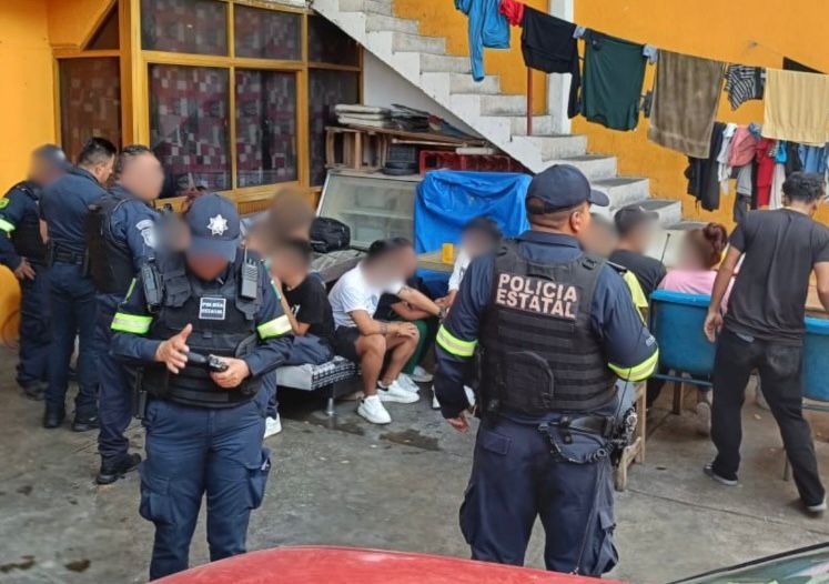 38 migrantes fueron rescatados por en Tlalnepantla, Edomex