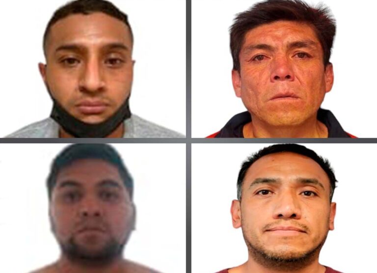4 homicidas que operaban en el Valle de México recibieron sentencias condenatorias