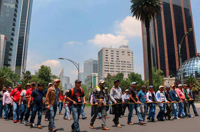 Marchas y concentraciones para este martes 7 de mayo en Ciudad de México