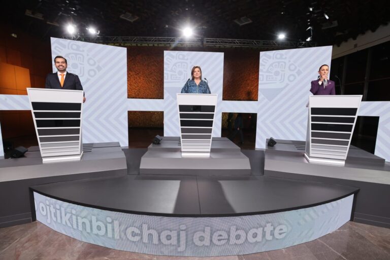 Tercer Debate Presidencial: Sheinbaum, Xóchitl y Maynez se enfrentan en un intenso intercambio de ideas