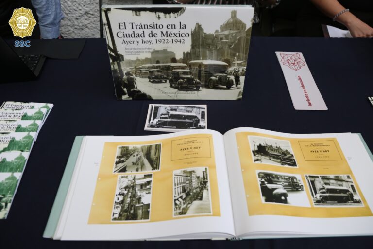 Presentación del libro 'El Tránsito en la Ciudad de México: Ayer y Hoy, 1922 – 1942': Un viaje histórico a través de las calles de la capital